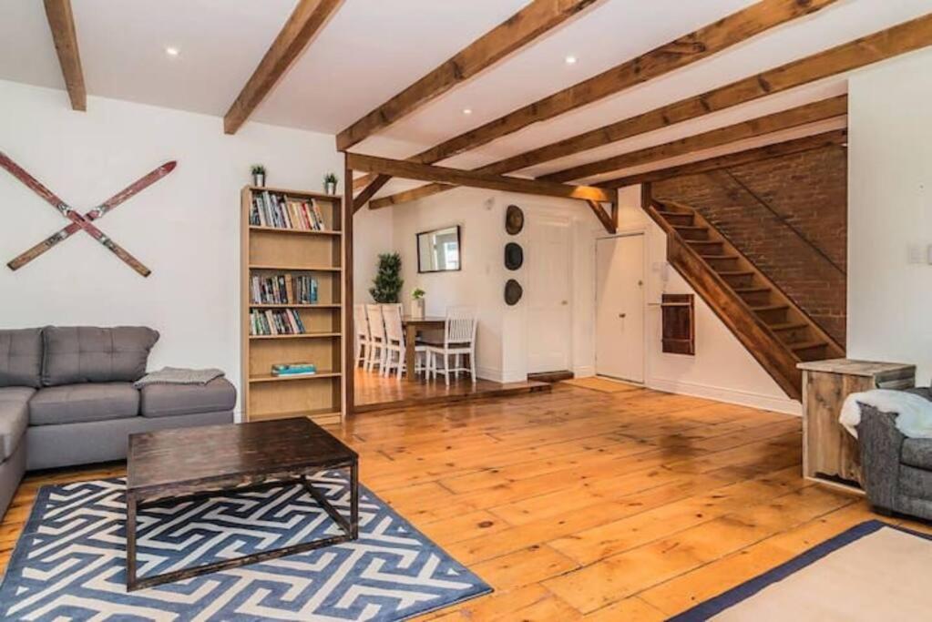 شقة North House - Mtl Artist Loft - Champs مونتريال المظهر الخارجي الصورة
