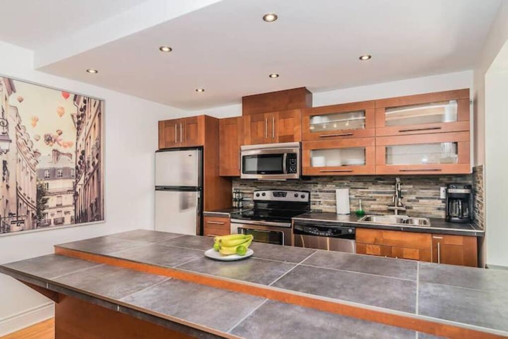 شقة North House - Mtl Artist Loft - Champs مونتريال المظهر الخارجي الصورة